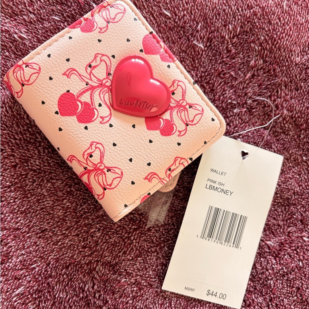 LuvBetsey Blush Pink Snap Wallet